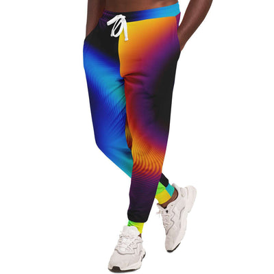 Galaxy Spiral Illusion Psychedelic Trippy Dmt Fractals Men Women Joggers - kayzers