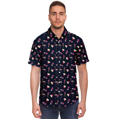 Tropical Summer Beach Men's Shirt - kayzers