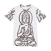 Buddha Print Men's O-Neck T-Shirt | Cotton