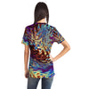 Abstract Bohemian Spiral Waves Effect Nature Stones Men Women T-shirt - kayzers