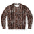 Torn Design Leopard Animal Print Sweatshirt