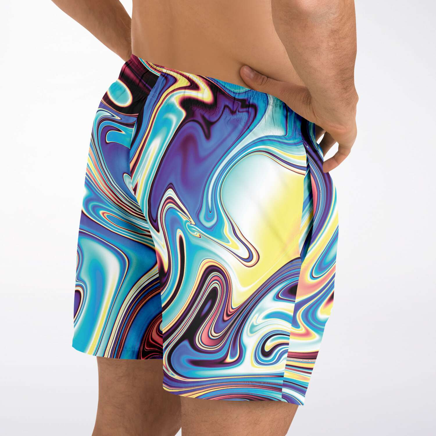 Liquid Matching Women's Swimsuit and Men's Swim Trunks Set, Matching Swimming  Sets, Matching Beach Set, Swimsuit And Shorts Sets