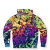 Sporty Abstract Crystals Colorful Texture Graphic Psychedelic Pullover Hoodie - kayzers