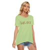 Soft Green Women's Top, Soft Green Salads Top, Soft Green Short Sleeve Women's T-shirt