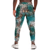 Colorful Leopard Animal Print Joggers