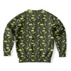 Green Dinosaurs Camo Print Unisex Kids Sweatshirt - kayzers
