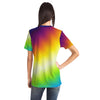 Green Hues Abstract Liquid Psychedelic Waves Optical Illusion Men Women T-shirt - kayzers
