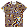 Fractals Spirals Liquid Paint Psychedelic Lsd Cells Dmt Men Women T-shirt - kayzers