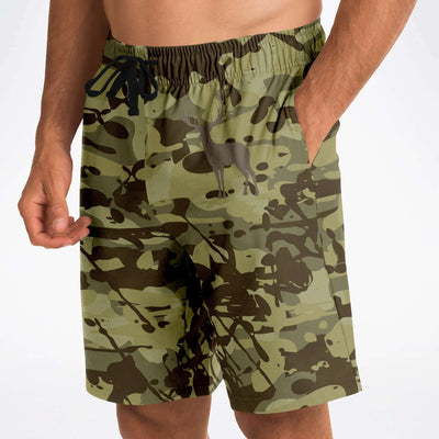 Urban Camo Long Men's Fashionable Shorts - kayzers