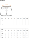 Wavy Marble Pattern Print Men's Beach Hawaiian Shorts - kayzers