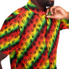 Weed Hemp Marijuana Cannabis Leaf Leaves Pattern Men's Shirt - kayzers