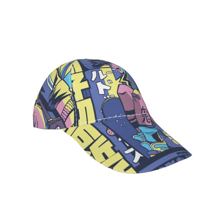 All-Over Print Peaked Cap