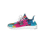 Floral Butterfly Colorful Light woven running shoes - kayzers