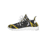 Geometric Yellow Light woven running shoes - kayzers