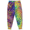 Abstract Psychedelic Waves Edm String Color Retro Men Women Joggers - kayzers