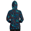 Blue Sky Galaxy Stars Space Abstract Clouds Print Unisex Pullover Hoodie - kayzers