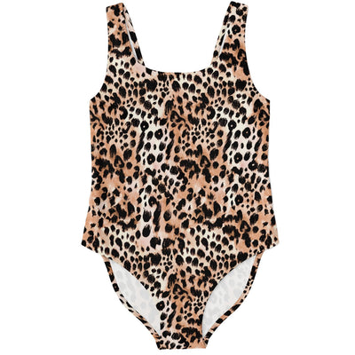 Cheetah Animal Print One Piece Swimsuit