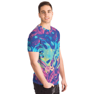 Colorful Holographic Iridescent T-shirt - kayzers