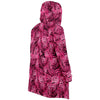 Pink Animal Print Fleece Cloak