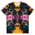 Trippy Psychedelic Lsd Beach Palm Trees Ocean Sunset Print Unisex T-shirt - kayzers