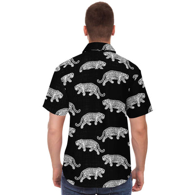 Tiger Print Men's Shirt