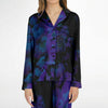 Purple Violet Beautiful Lady Sleepwear 2 Pc Matching Pajamas Set - kayzers