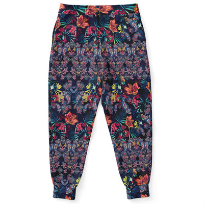 Floral Paisley Joggers - kayzers