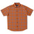 Orange Checks Plaid Pattern Shirt - kayzers