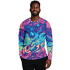 Colorful Holographic Iridescent Sweatshirt - kayzers