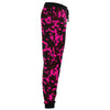 Pink Galaxy Glitter Camo Unisex Fleece Joggers - kayzers