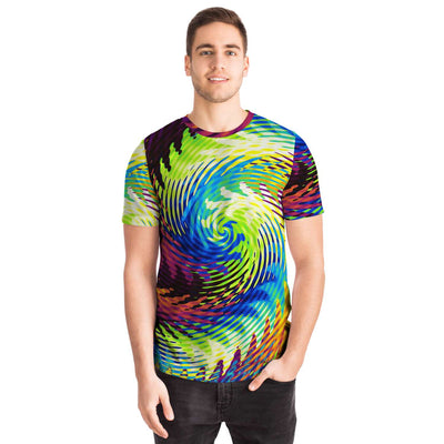 Cool Vibes Paint Splash Abstract Summer Beach Waves Psychedelic Unisex T-shirt - kayzers