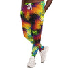 Paint Brushes Stroke Waves Psychedelic Colorful Retro Abstract Unisex Joggers - kayzers