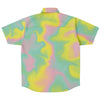 Pink Mint Green Yellow Tinge Hues Ombre Iridescence Holographic Colorful Button Down Men's Shirt - kayzers