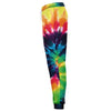 Peace Sign Tie Dye Print Unisex Relaxed Fashion Joggers