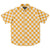 Yellow White Check Plaid Pattern Shirt - kayzers