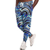 Abstract Liquid Waves Paint Illusion Psychedelic Alien Men Women Joggers - kayzers