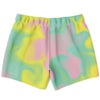 Pink Mint Green Yellow Tinge Hues Ombre Iridescence Holographic Colorful Shorts Swim Trunks - kayzers