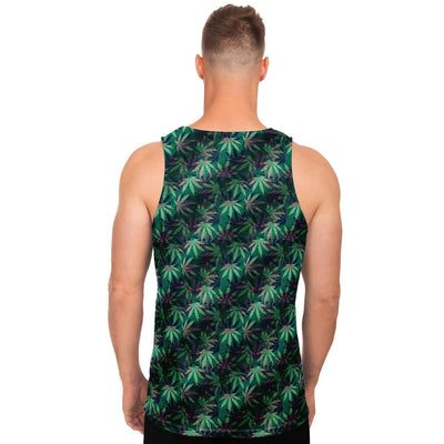 Hemp Weed Marijuana Cannabis Tank Top Unisex - kayzers