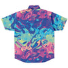 Colorful Holographic Iridescent Buttoned Down Shirt - kayzers