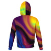 Psychedelic Electric Liquid Sound Waves Abstract Alien Pullover Hoodie - kayzers