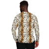 White Leopard Forest Animal Print Sweatshirt