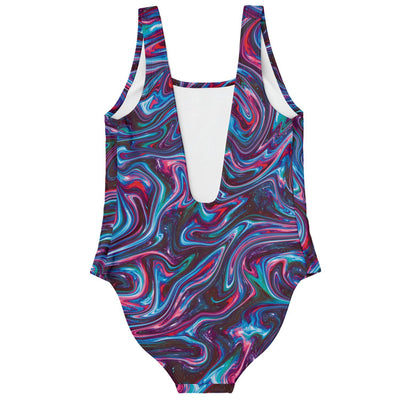Liquid Psychedelic One Piece Swimsuit - kayzers