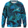 Blue Tint Floral Kids Fashion Sweatshirt - kayzers