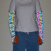 Reflective Sleeves Rave Festival Party Arm Warmers Elastic Breathable Fingerless Gloves - kayzers
