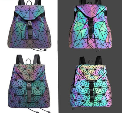 Luminous Holographic Backpack - kayzers