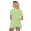 Soft Green Women's Top, Soft Green Salads Top, Soft Green Short Sleeve Women's T-shirt