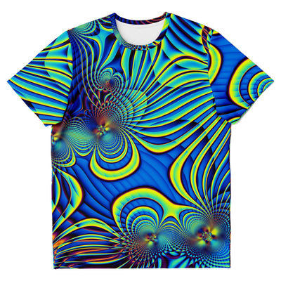 Kaleidoscopic Fractals Psychedelic LSD DMT Trippy Unisex T-shirt - kayzers