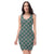 Jade Green Checks Plaid Pattern Dress - kayzers