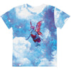 Fairy Angel Galaxy Cloud Heavenly Girl's Crew Neck T-shirt - kayzers