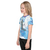 Princess Unicorn Galaxy Heavenly Clouds Kids crew neck t-shirt - kayzers